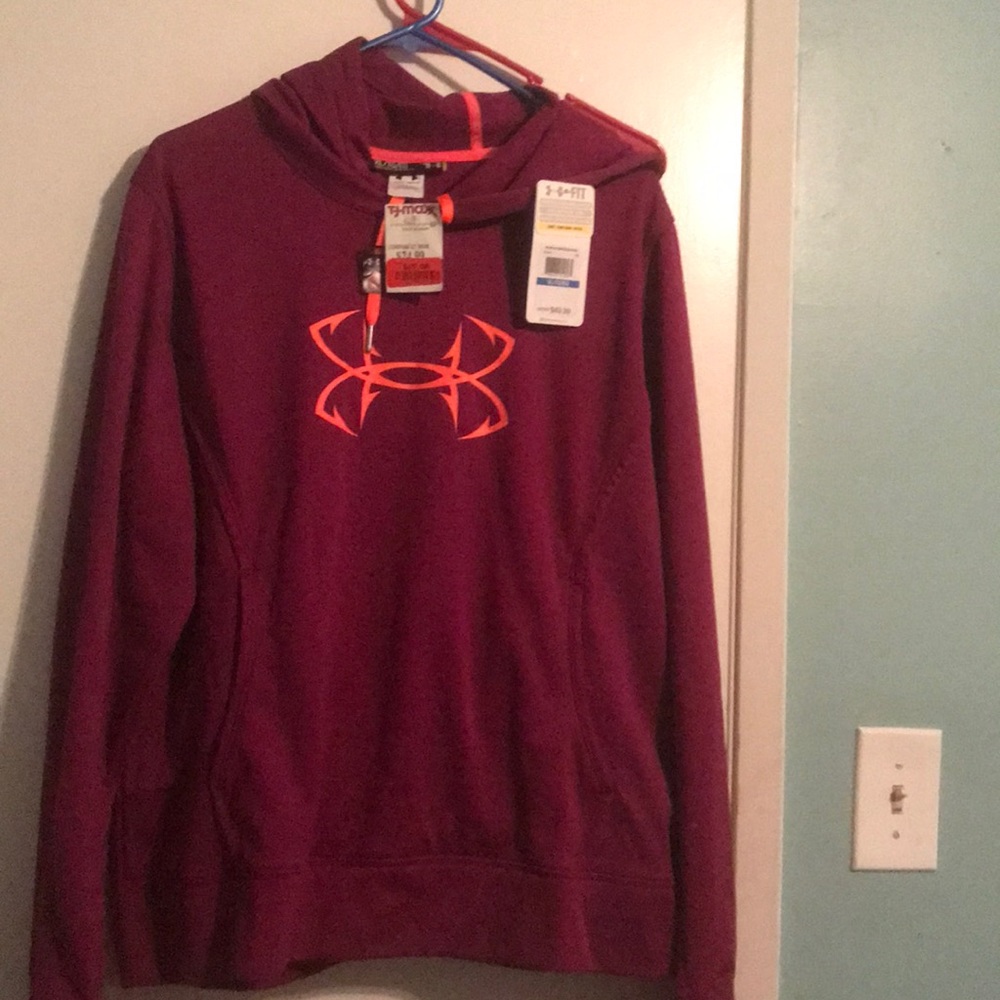 Under armor water resistant hoodie